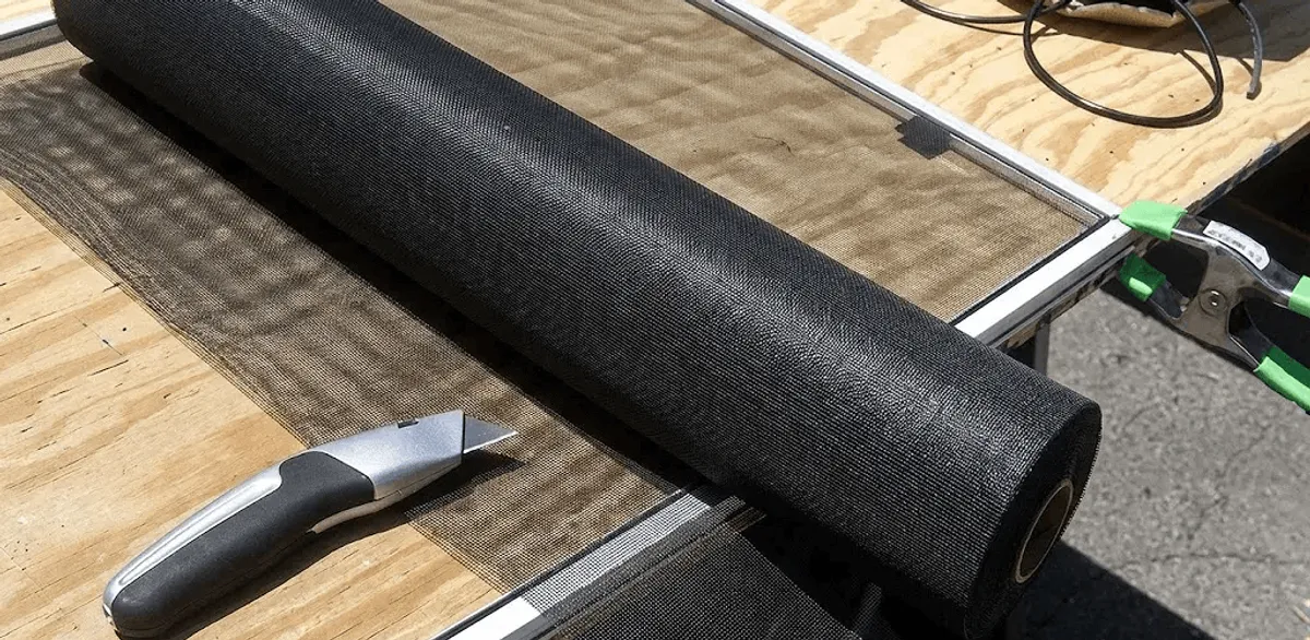 Window screen replacement materials and tools for screen repair in Anchorage, AK